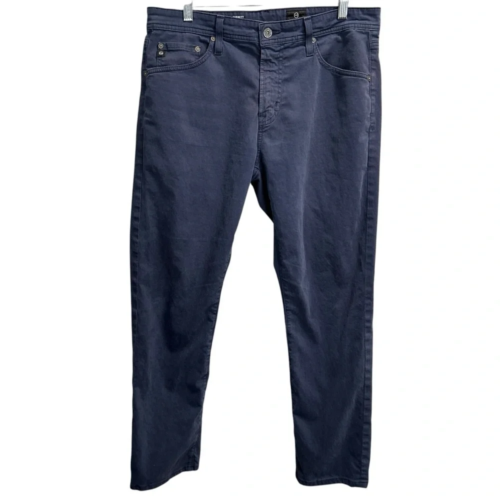 Adriano Goldschmied AG Jeans Everett SUD SUEDED Slim Straight Jeans